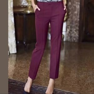 J. Crew Eaton Boy stretch wool pants